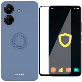 etui-silikonowe-spacecase-ring-do-poco-c65-redmi-13c-szklo-na-ekran