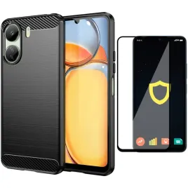 etui-pancerne-do-poco-c65-redmi-13c-4g-spacecase-carbon-pokrowiec-szklo