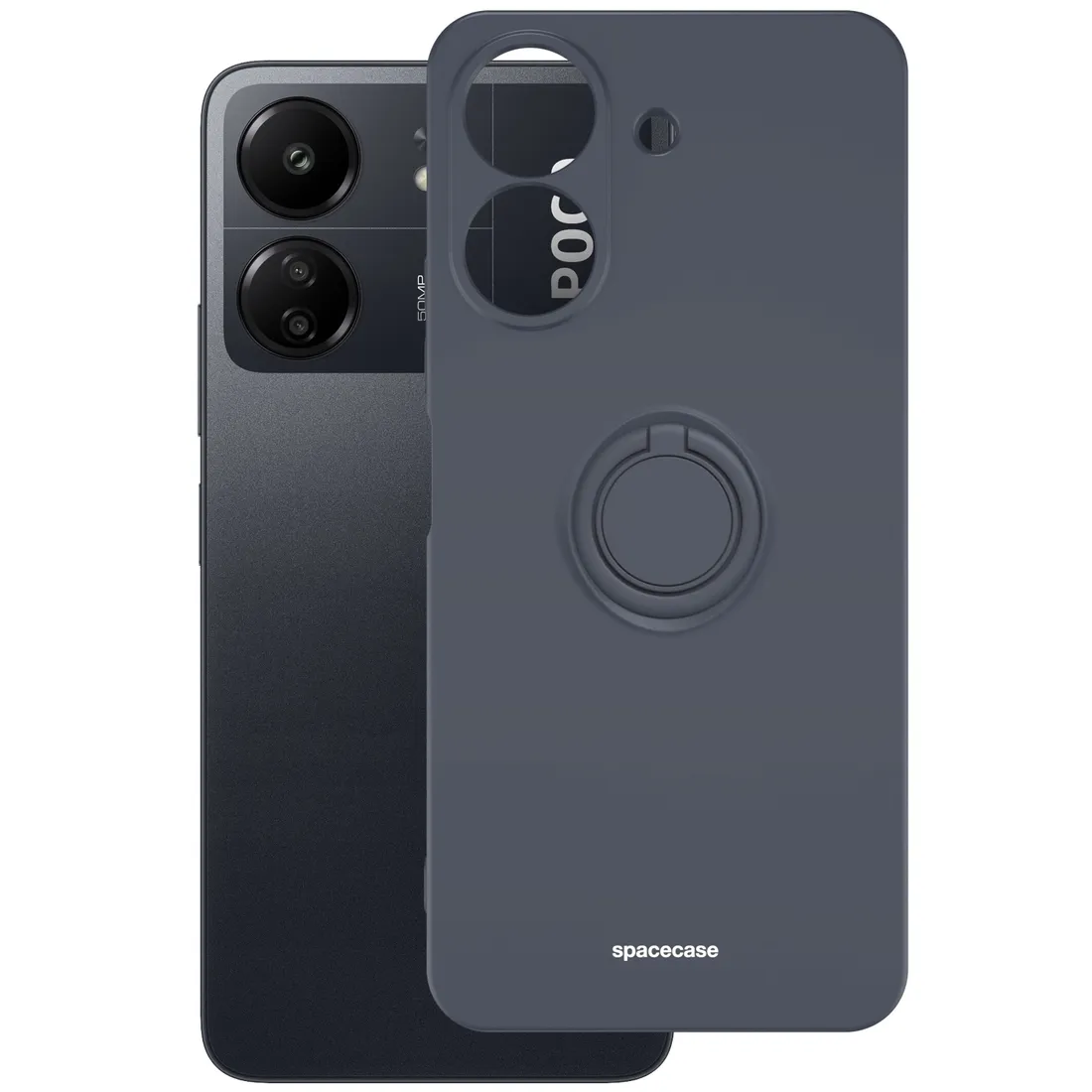 etui-matowe-do-poco-c65-redmi-13c-spacecase-silicone-ring-case-silikonowe