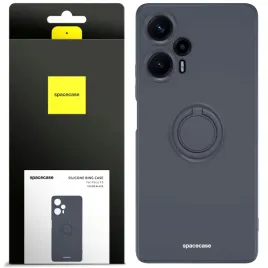etui-matowe-do-poco-f5-spacecase-silicone-ring-case-silikonowe-obudowa