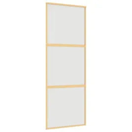 drzwi-przesuwne-zlote-76x205-cm-mrozone-szklo-esg-aluminium