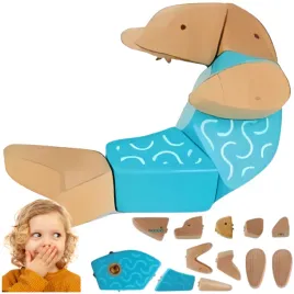 klocki-drewniane-zwierzeta-wodne-dla-dzieci-ekologiczne-latwe-laczenie