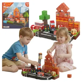 klocki-magnetyczne-kreatywne-pixelowe-konstrukcyjne-bloki-100-el-straz-3