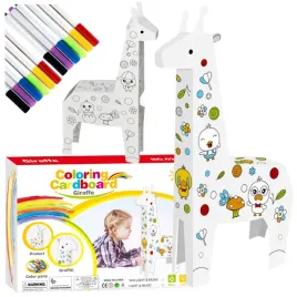 kreatywna-kartonowa-zyrafa-dla-dzieci-samodzielnego-zlozenia-i-pomalowania