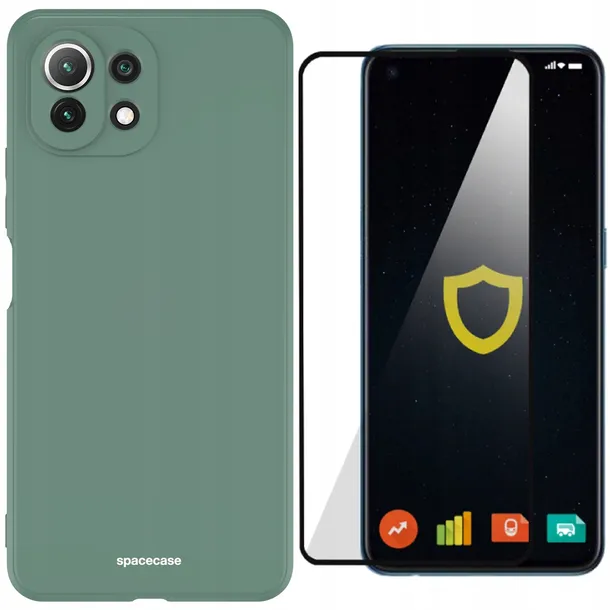 etui-do-xiaomi-mi-11-lite-spacecase-case-szklo-stan-nowy-kolor-zielony
