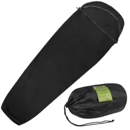 spiwor-turystyczny-wojskowy-cieply-polarowy-220-cm-mil-tec-wklad-czarny