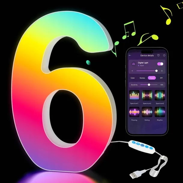 lampka-numeryczna-led-numer-8-kolor-bialy