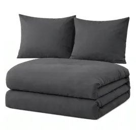 komplet-posciel-160x200-jednokolorowa-gladka-2x-70x80-na-zamek-ciemno-szara
