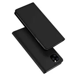 etui-iphone-11-pro-z-klapka-dux-ducis-skorzane-skin-leather-czarne