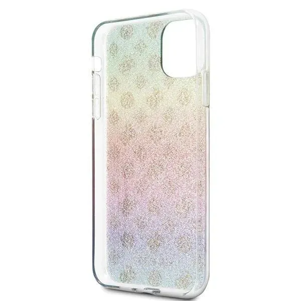guess-4g-peony-electroplated-pattern-etui-iphone-11-pro-max-teczowy