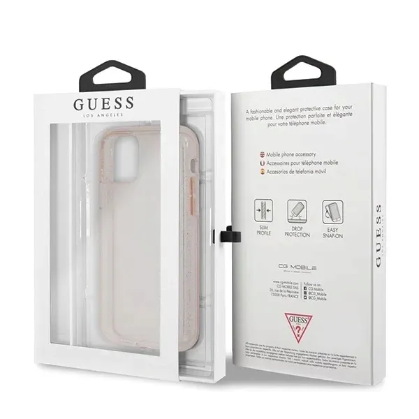 guess-glitter-case-etui-iphone-11-pro-pink