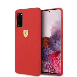 ferrari-hardcase-fessihcs62re-s20-g980-czerwony-red-silicone
