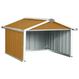 garaz-dla-kosiarki-ogrodowej-97x97x63-brazowy