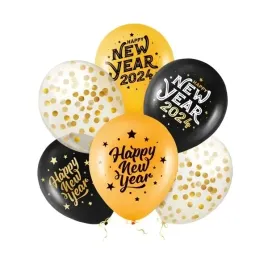 balony-happy-new-year-2024-czarno-zlote-6-sztuk-130537
