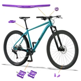 rower-dzieciecy-kubikes-29m-mtb-disc-turquoise-laser-purple-turkusowy