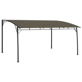 altana-ogrodowa-4-x-3-x-255-m-taupe-stal-malowana-proszkowo-poliester