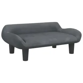 sofa-dziecieca-aksamitna-ciemnoszara-70x40x24-cm