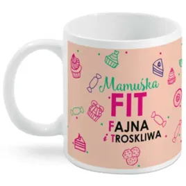 kubek-magiczny-mamuska-fit-fajna-i-troskliwa-bialy-bgtech-300-ml