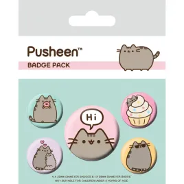 pusheen-cat-komplet-przypinek-says-hi