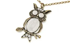 wisiorek-sowa-vintage-japan-style-perla