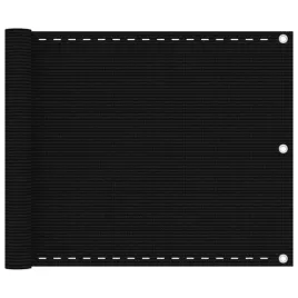 parawan-balkonowy-hdpe-czarny-75x500-cm