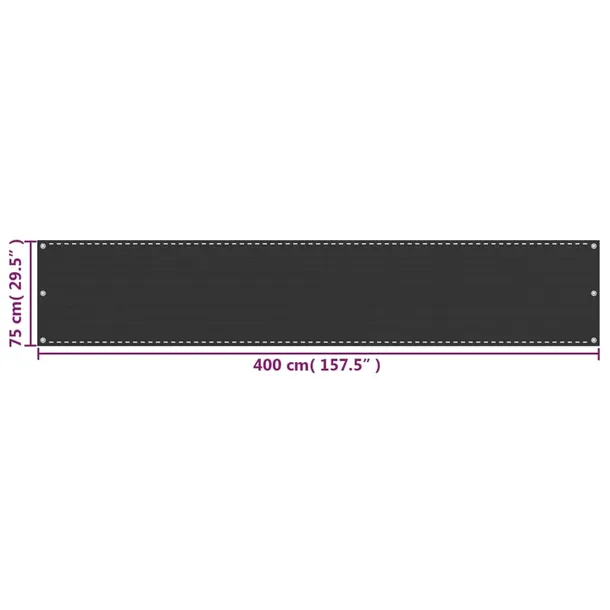 parawan-hdpe-75x400cm-antracytowy-kod-producenta-z-42312-stan-nowy