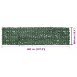 parawan-lisc-zielony-400x100-cm-stan-nowy
