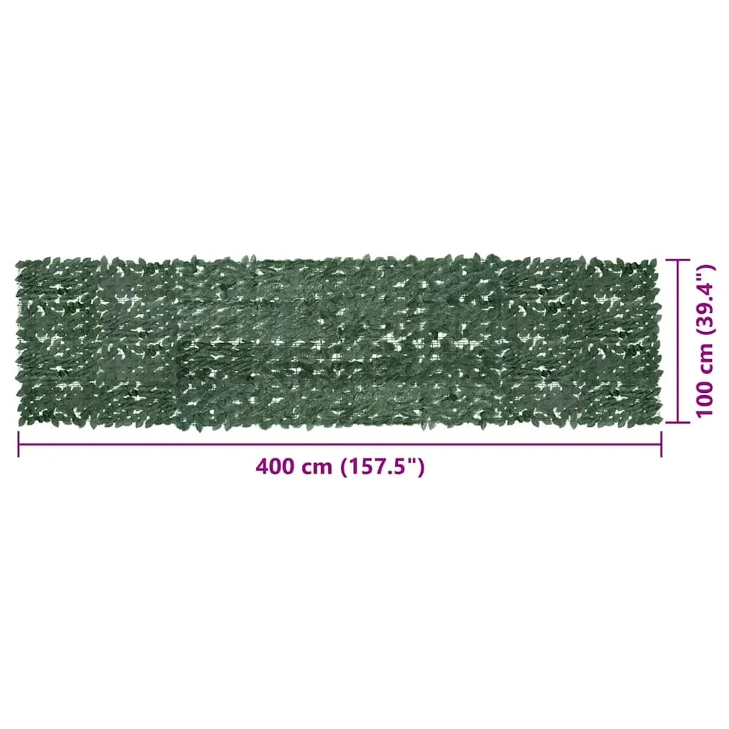 parawan-lisc-zielony-400x100-cm