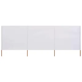 parawan-przeciwwiatrowy-400x160-cm-piaskowa-biel-drewniane-slupki