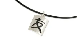 metalowy-wisiorek-symbol-przyjazni-kauczuk