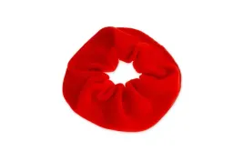 czerwona-scrunchies-elastyczna-welurowa
