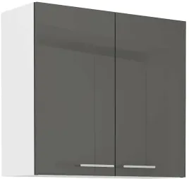 szafka-kuchenna-gorna-dwudrzwiowa-szara-80-cm-lira