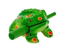 guiro-zabka-11cm-afroton-afr735b-zielona