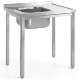 stol-przyscienny-stalowy-skrecany-ze-zlewem-lewy-100x60x85-cm-hendi-81264