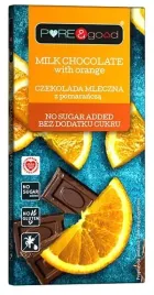 czekolada-mleczna-z-pomarancza-bez-dodatku-cukru-pureandgood-75g