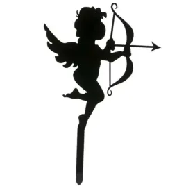 dekoracja-topper-amor-z-lukiem-czarny-dekora-10-cm