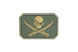 naszywka-mil-spec-monkey-pirate-skull-pvc-oliwkowy