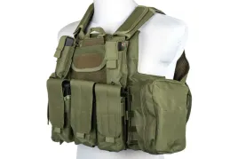 kamizelka-taktyczna-cybergun-swiss-arms-ciras-oliwkowa