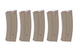 zestaw-5-sztuk-metalowych-magazynkow-low-cap-70-kulek-specna-arms-flat-dark
