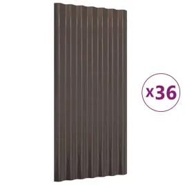 zestaw-36-brazowych-paneli-dachowych-80-x-36-cm-ze-stali-ocynkowanej