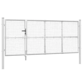 brama-ogrodowa-z-siatki-srebrna-350x125-cm-ocynkowana-stal