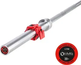 gryf-olimpijski-sztanga-treningowa-z-zaciskami-lock-jaw-hms-go700-220-cm