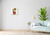 obraz-40x40cm-kontrast-w-botanice-stan-nowy
