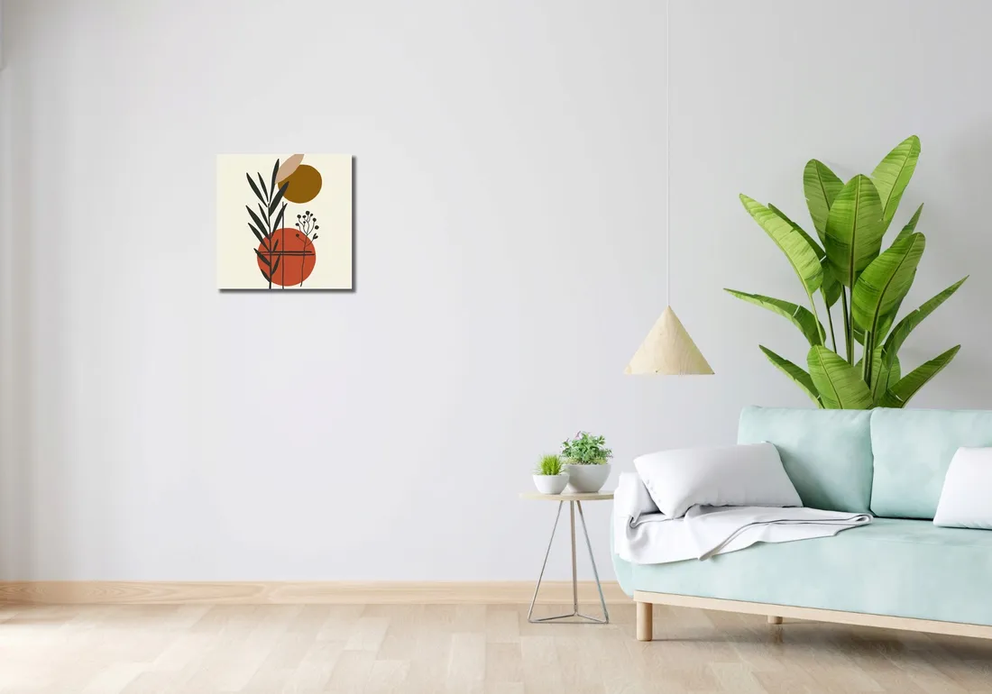 obraz-40x40cm-kontrast-w-botanice