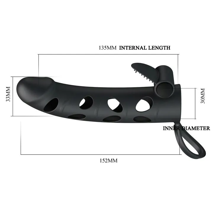 pretty-love-vibrating-penis-sleeve-with-ball-strap