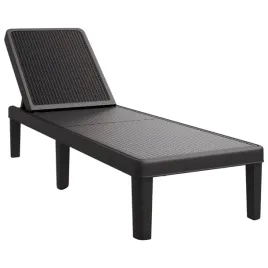 czarny-lezak-ogrodowy-z-regulowanym-oparciem-1555-x-57-x-28-cm