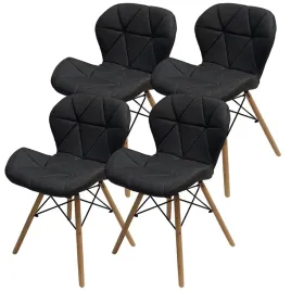 4-krzesla-eliot-fabric-czarny-melanz-material