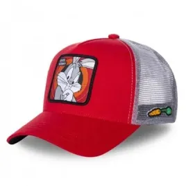 czapka-z-daszkiem-looney-tunes-krolik-bugs-czerwona-z-siateczka-rozne-wzory