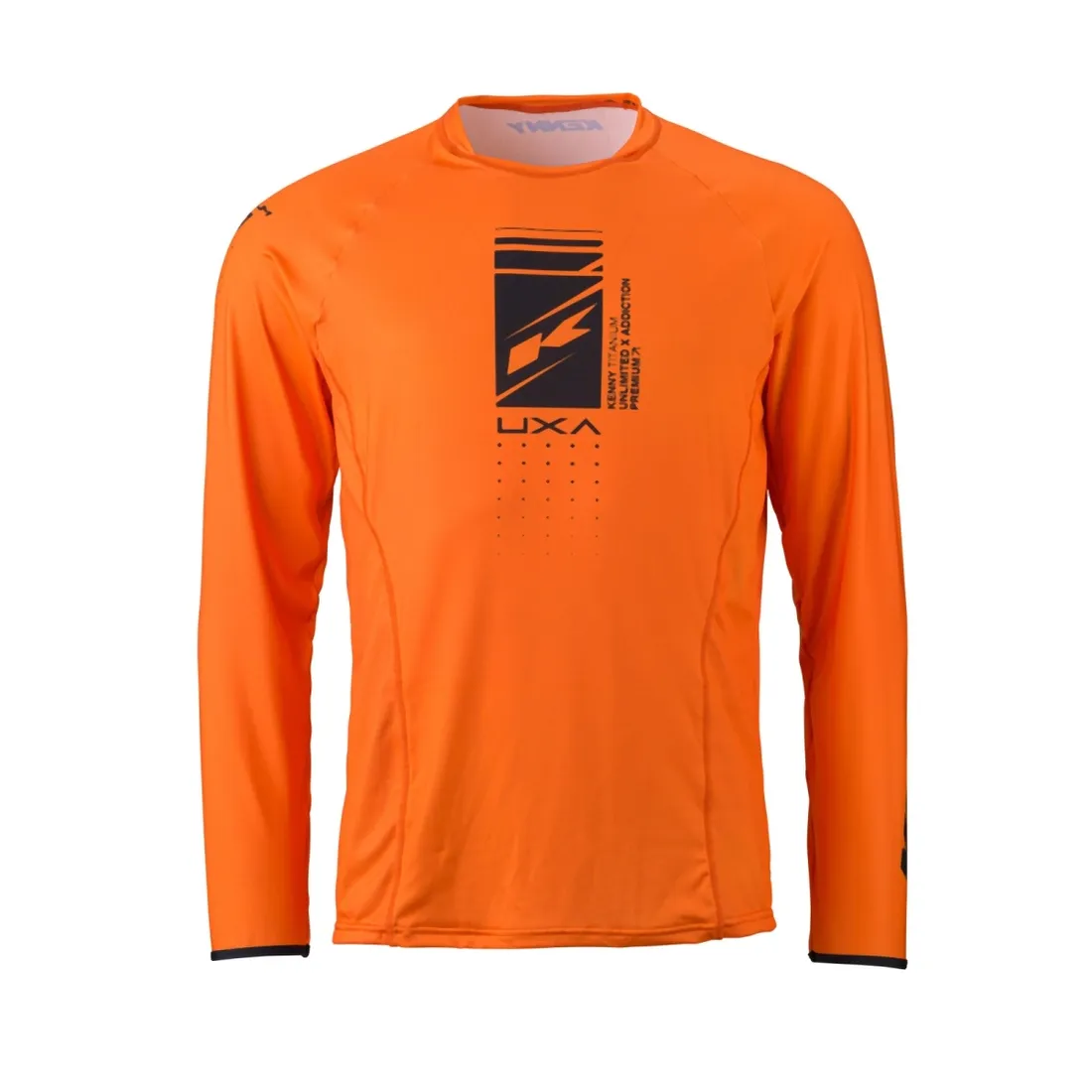 kenny-racing-koszulka-cross-enduro-model-titanium-solid-orange-kolor