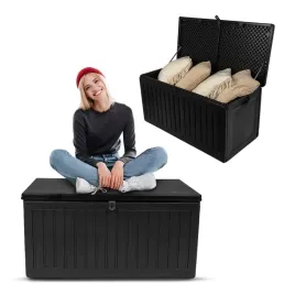 skrzynia-ogrodowa-270l-balkonowa-kufer-siedzisko-cygnus-270-l-czarna